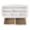 American Art Décor™ White Space Saving Desk Organizer with USB Port